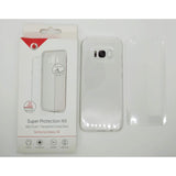 Vodafone Case Samsung S8 Jelly Transparent With Pellicola