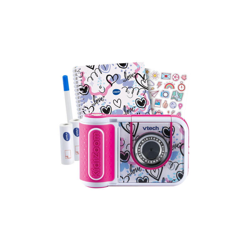 Vtech Kidizoom Print Cam Pink Limited Bundle