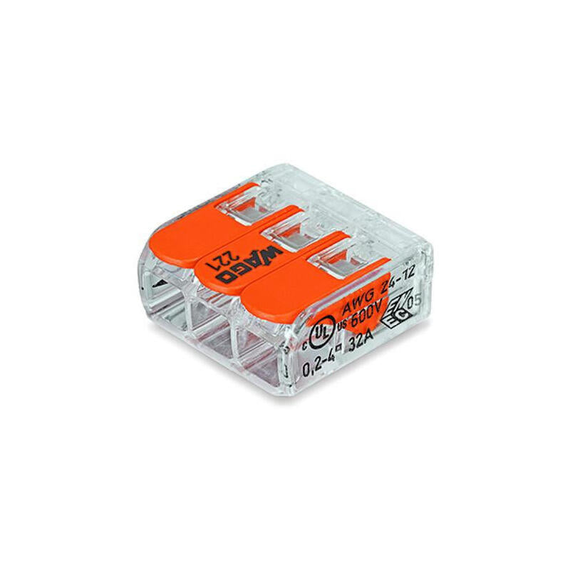 Wago Serie 221 - 3*4mm (50 Mück)