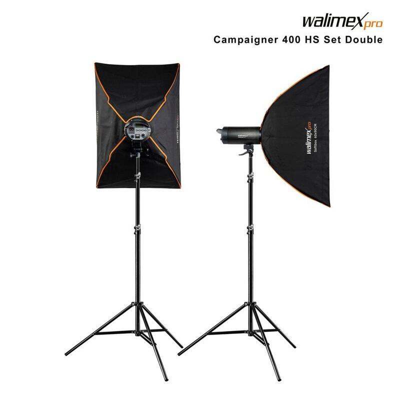 Walimex Pro Campaigner 400 Hs Set Double