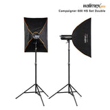 Walimex Pro Campaigner 600 Hs Set Double