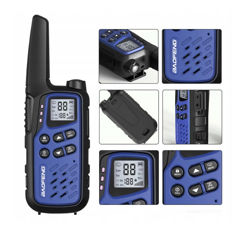 Walkie-Talkie Baofeng Bf-T25e Azul