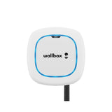 Wallbox Pulsar Max Electric Vehicle Charge, 5 Meter Cable Type 2, 22kw, Ik10 Protection Rating, White