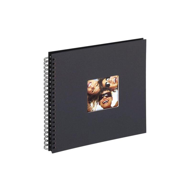 Walther Fun Espiral Negra 30x30 50 Paginas Negras Sa110b