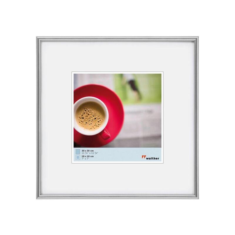 Walther Galeria 30x30 Resina Plateada Ks330h