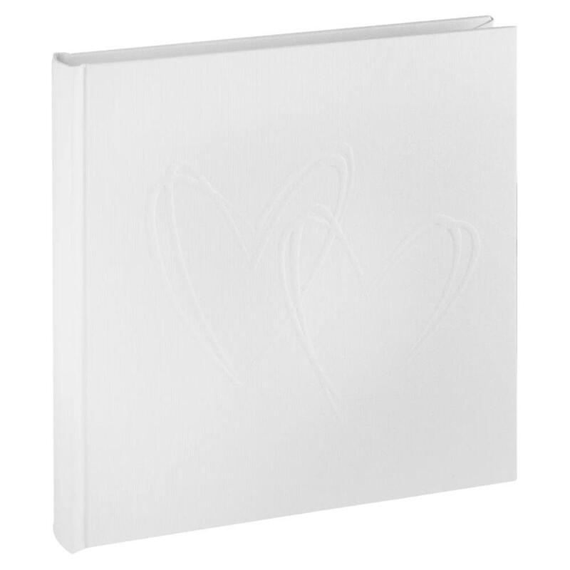 Walther My Heart Weiss      20x20 40 Weisse S.Leineneinband Fa243wh