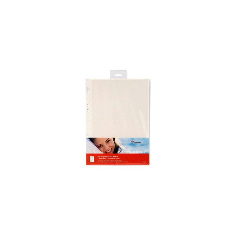 Walther Photo Papers 10 Pages Selbstklebend, White Ds118