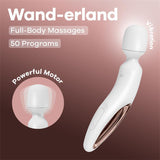 Wand-Erland Vibrador De Varita Blanco