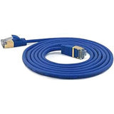 Wantec Cable De Red Smp Cat7 Me. Cat6a D=4mm 3,00m Azul