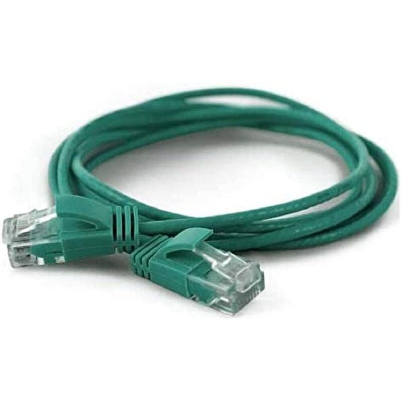 Wantec Cable De Red Utp Cat6a D=2,8mm 0,20m Verde