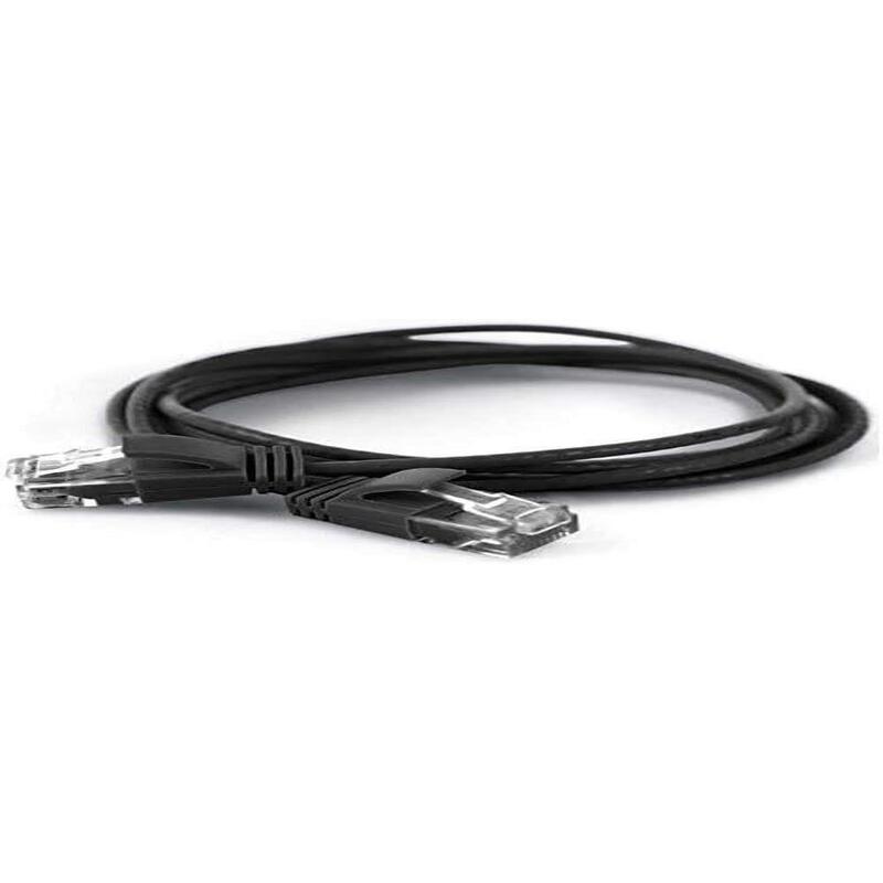 Wantec Cable De Red Utp Cat6a D=2,8mm 0,25m Negro