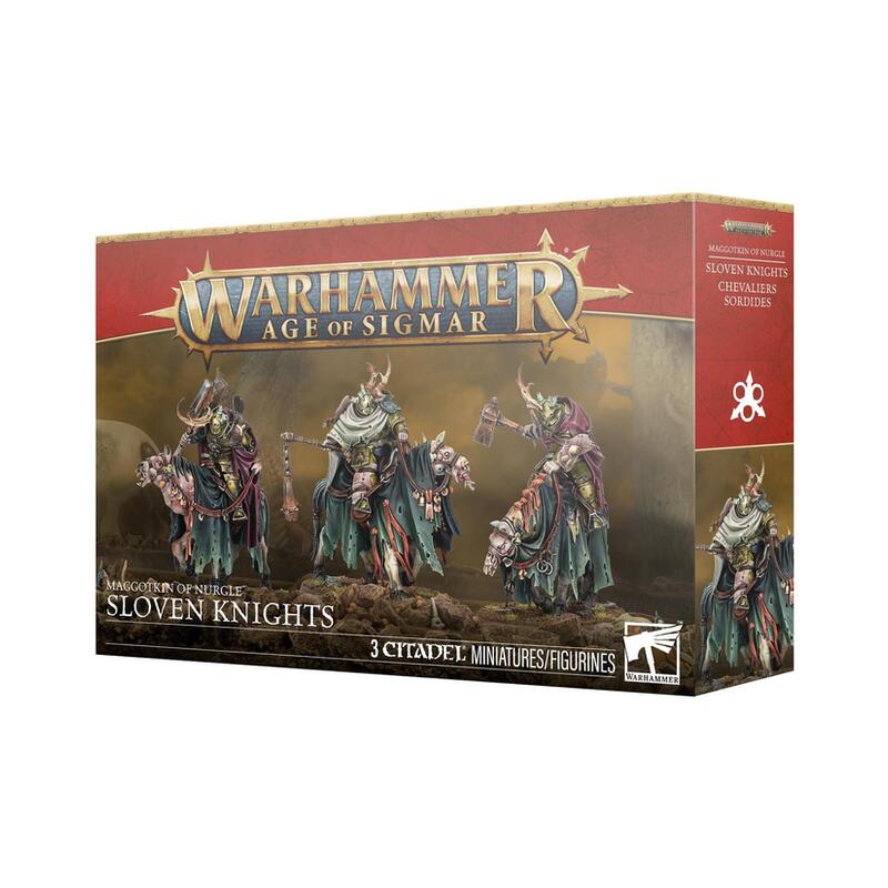 Warhammer Aos - Maggotkin Of Nurgle : Sloven Knights