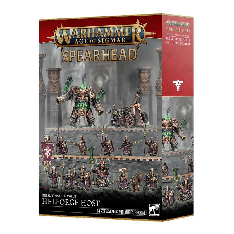 Warhammer Aos - Spearhead Forgeruines De Hashut : Ost Ruinforge