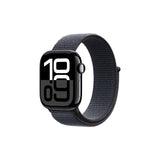 Watch Apple Watch Series 10 Gps 42mm Jet Black Aluminium Case With Sport Loop - Black
