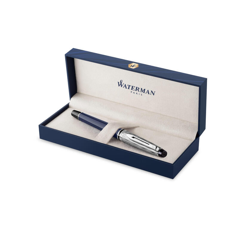 Waterman Füller L'Essence Du Bleu Expert Deluxe C.C M Azul Caja De Regalo