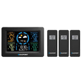 Weather Station With 3 External Sensors Blaupunkt Ws40bk