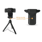 Webcam 2k Conceptronic Amdis  5mp Usb   3.6mm 30 Fps Angulo Vision 72º Microfono Integrado