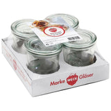 Weck Mini Mold Jar 140ml Set Of 4
