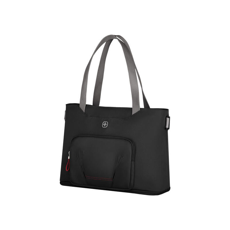 Wenger Motion Deluxe Tote, Bolso Negro, Hasta 39,6 Cm (15,6") 612543