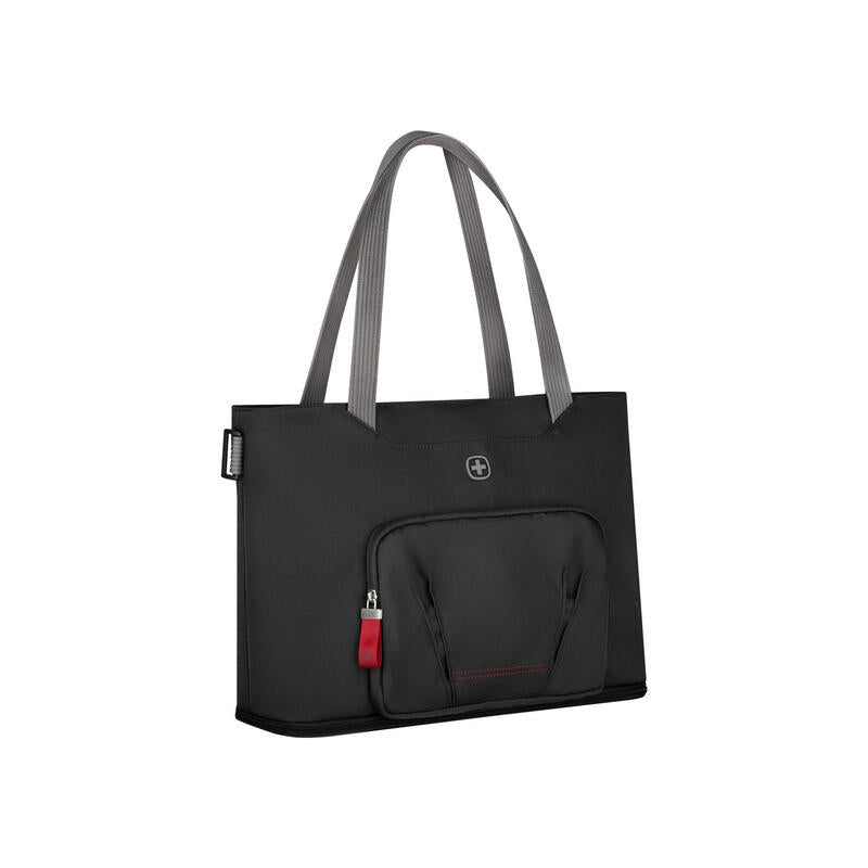 Wenger Motion Deluxe Tote, Bolso Negro, Hasta 39,6 Cm (15,6") 612543