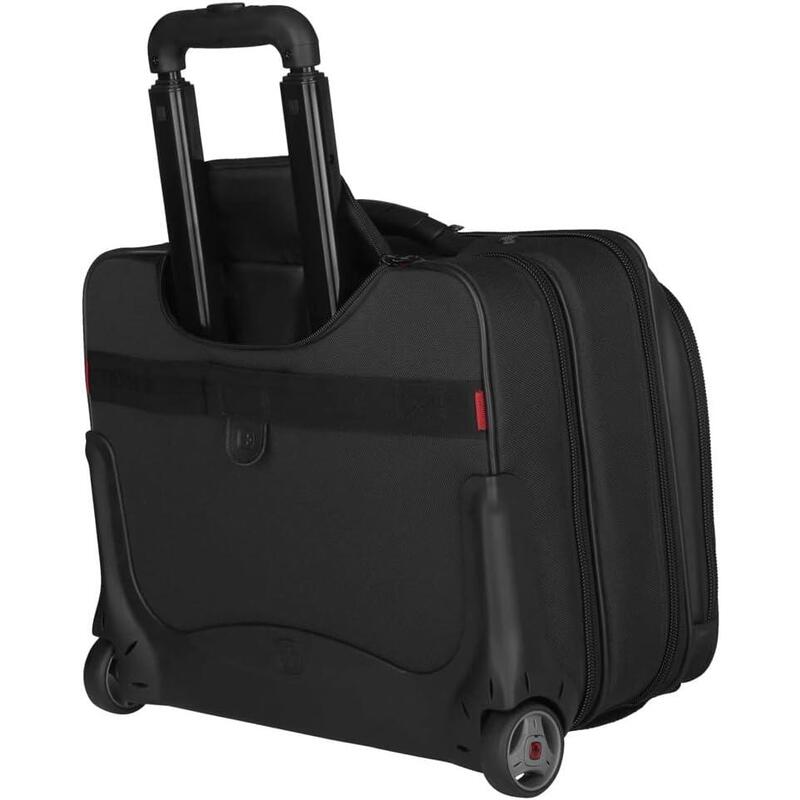 Wenger Potomac Trolley Para Portátil De Hasta 17 Pulgadas, Funda Extraíble Para Portátil De 15 Pulgadas, 23 L, Negro, 600661