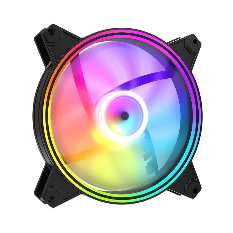 Wentylator Argb 140x140x25 Negro