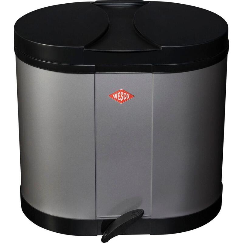 Wesco Eco-Double Bin Beta Silver
