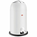 Wesco Kickmaster Junior Trash Can White Matt