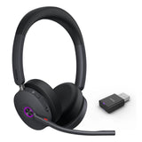 Wh68 Hybrid Teams Headset,  Wired & Wireless
