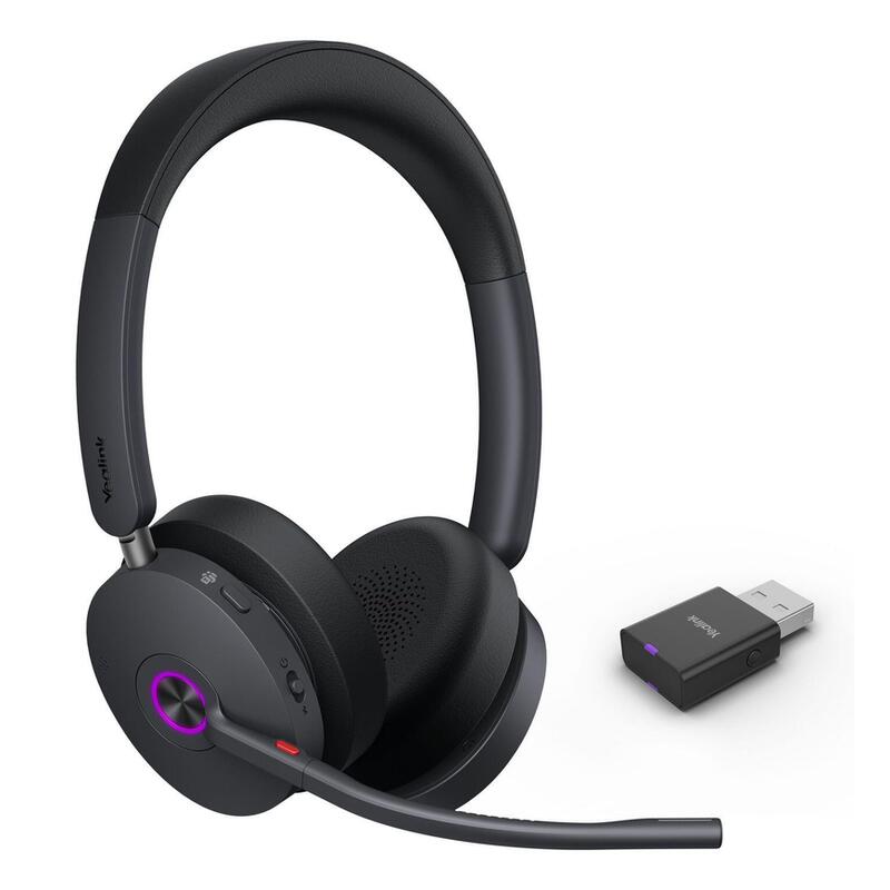 Wh68 Hybrid Teams Headset,  Wired & Wireless