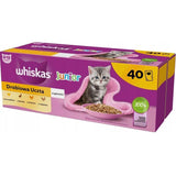 Whiskas Junior Poultry In Jelly - Comida Húmeda Para Gatos - 40 X 85g
