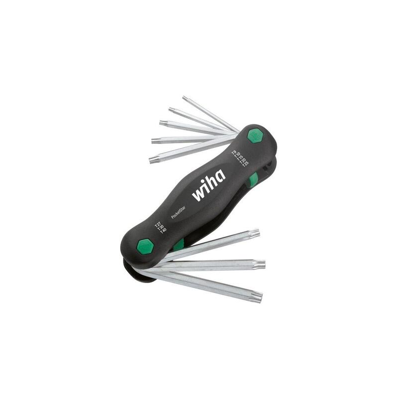 Wiha Multitool Pockstar Torx Schwarz, 8 Herramientas 23049