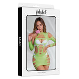 Willow Vestido Hollow-Out Amarillo Talla Única