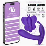 Wingy Estimulador Mariposa Con App Púrpura
