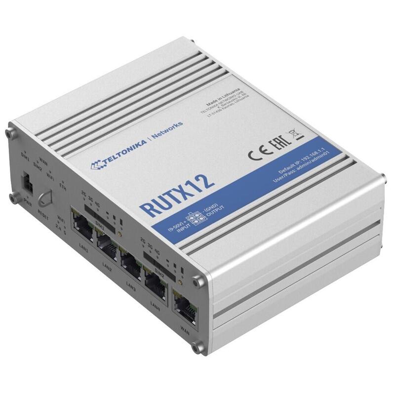 Wireless Router Teltonika Router 300 Mbps 4g Rutx12