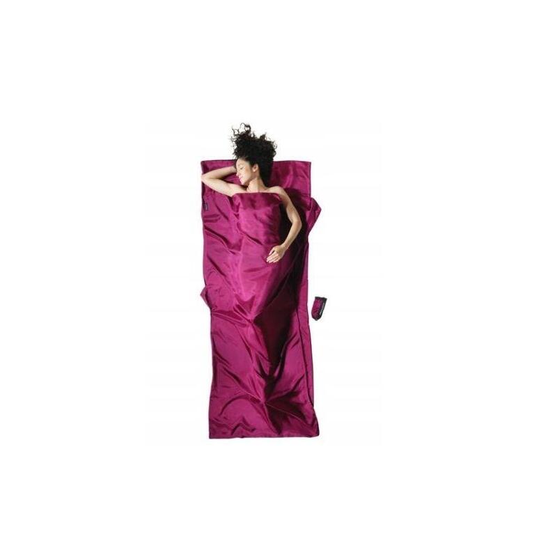 Wkladka Do Spiwora Cocoon Travelsheet Silk, Mulberry Red