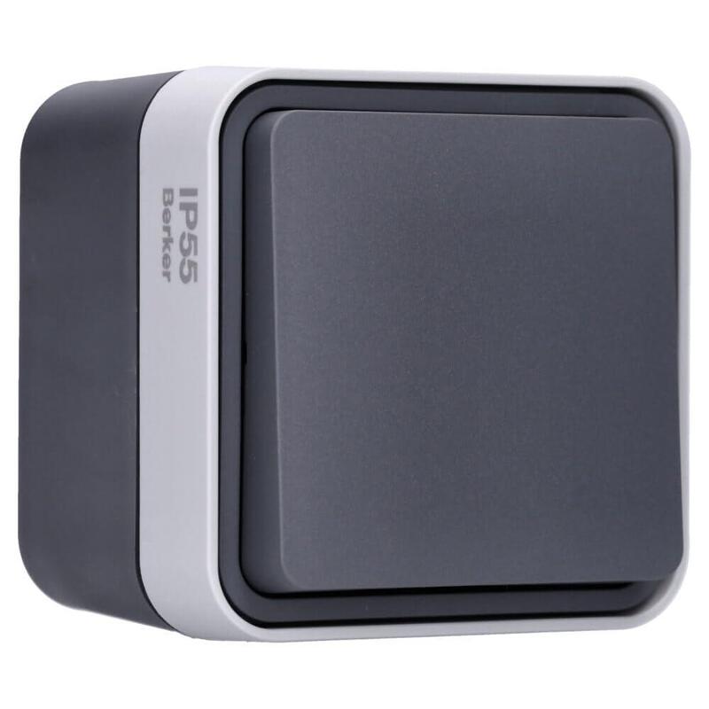 Wnc011 Conmutador Ap, W.1 Ip55, Gris