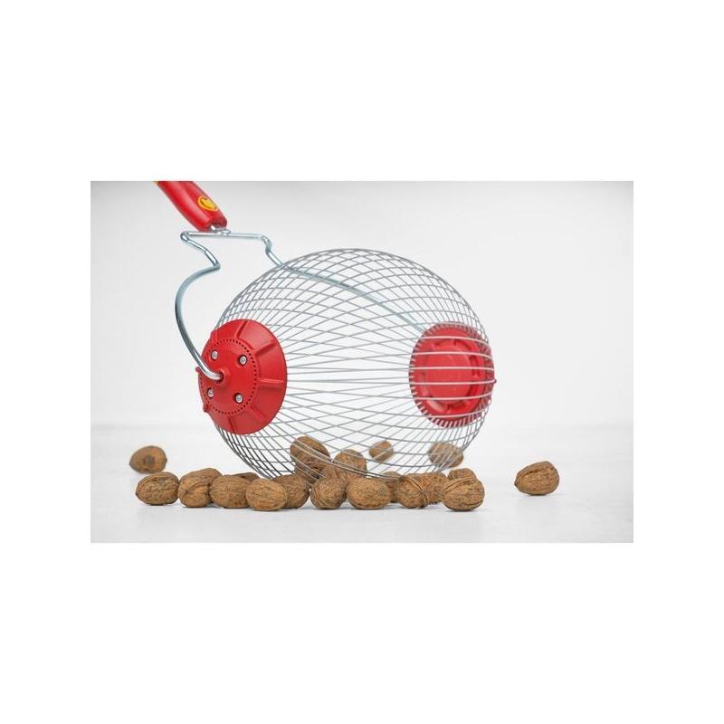 Wolf-Garten Recolector De Frutas Con Ruedas Fc-Ms, Contenedor Para Nueces, Recolector De Frutas 71aza001650