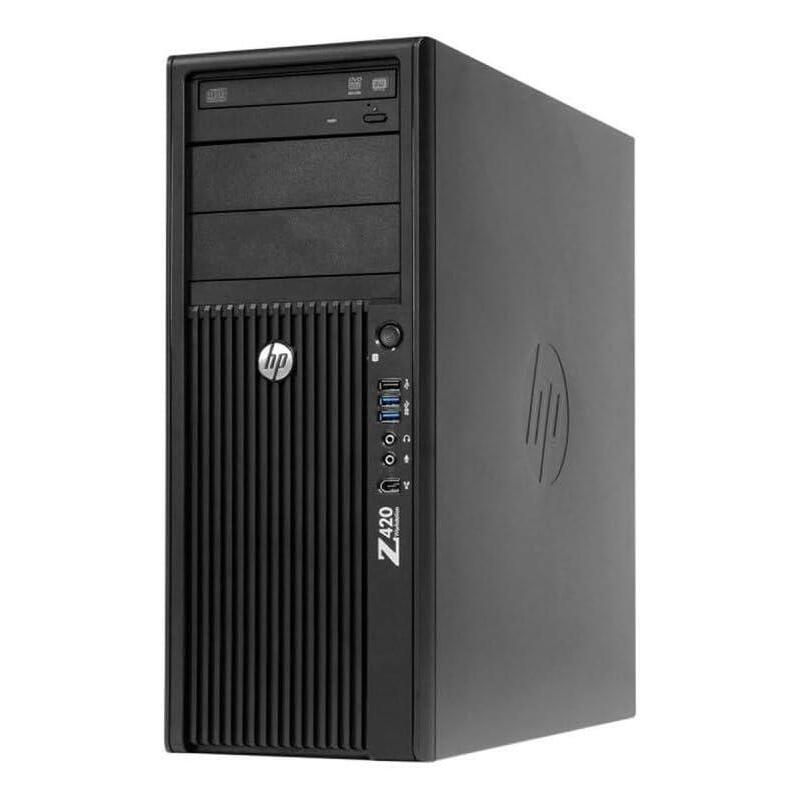 Workstation Reacondicionado Hp Z420 Xeon E5-1620 32gb 128gb Ssd W10pro Instalado 1 Año De Garantia