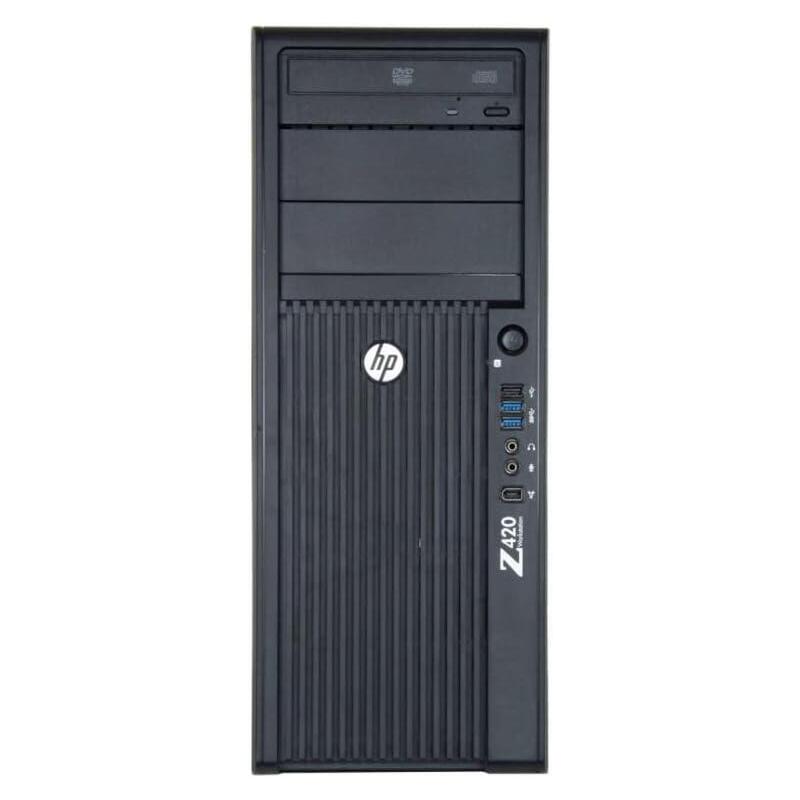 Workstation Reacondicionado Hp Z420 Xeon E5-1620 32gb 128gb Ssd W10pro Instalado 1 Año De Garantia