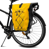 Wozinsky Waterproof Bicycle Bag Trunk Pannier 25l Yellow (Wb