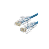 Wp Wpc-Pat-6au005lb-S Cable De Red Negro, Azul 0,5 M Cat6a U/Utp (Utp)