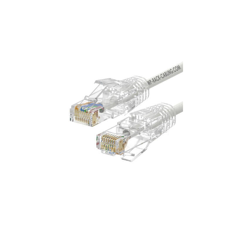 Wp Wpc-Pat-6au005w-S Cable De Red Blanco 0,5 M Cat6a U/Utp (Utp)