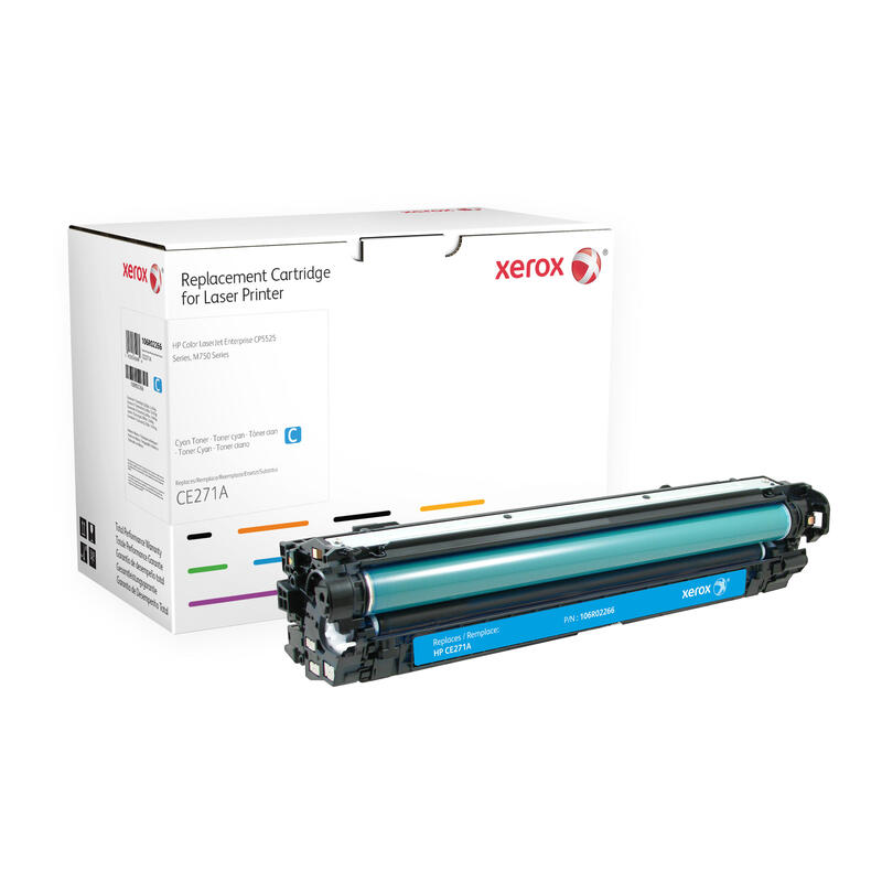 Xerox Toner Cian Para Hp Laserjet Color Series Cp5525 (Ce271a)