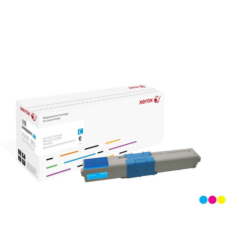 Xerox Toner Para Oki C510/C511/C530/C531/Mc561/Mc562  Amarillo