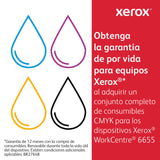 Xerox Workcentre 6655, Cartucho De Tóner Cián De Gran Capacidad (7500 Páginas)