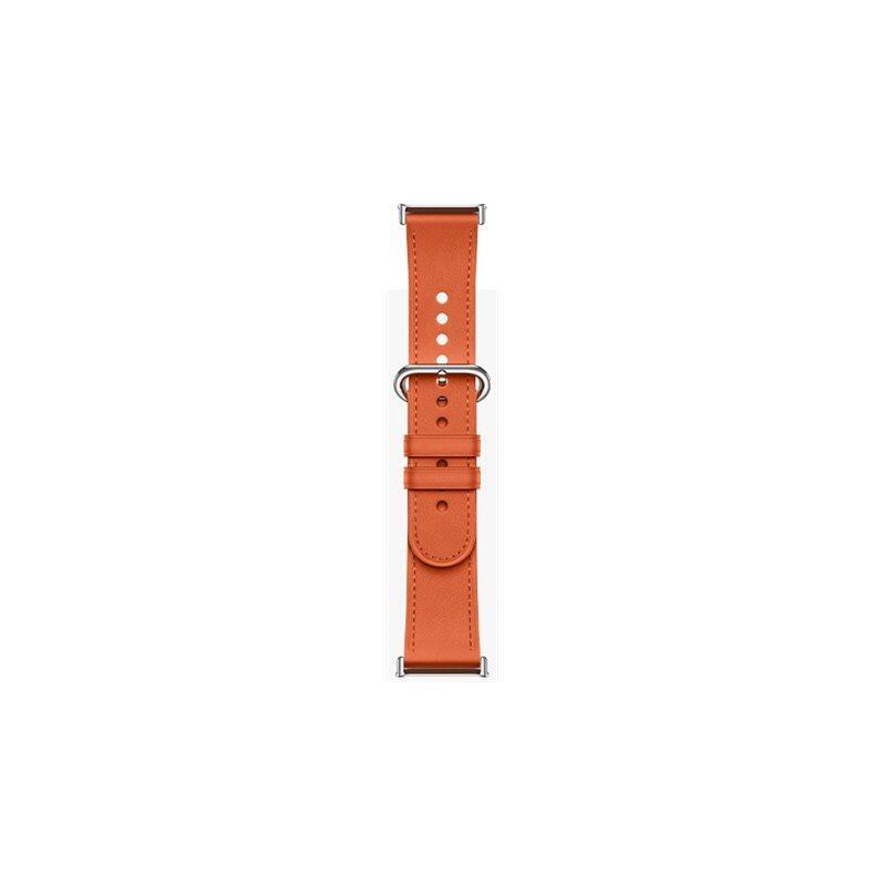 Xiaomi Leather Quick Release Strap, Coral Orange