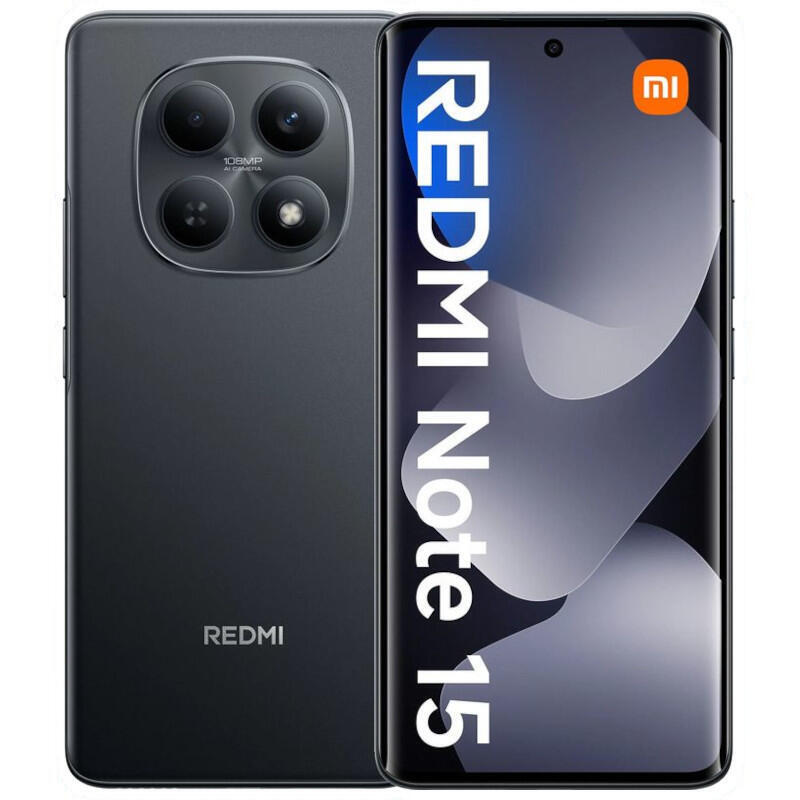 Smartphone  Xiaomi Redmi Note 15 4g 8gb/128gb Negro