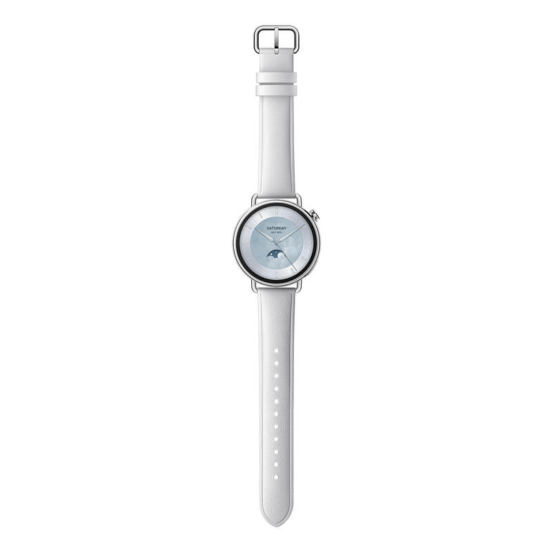 Xiaomi Watch S4 41mm Leather Strap, White
