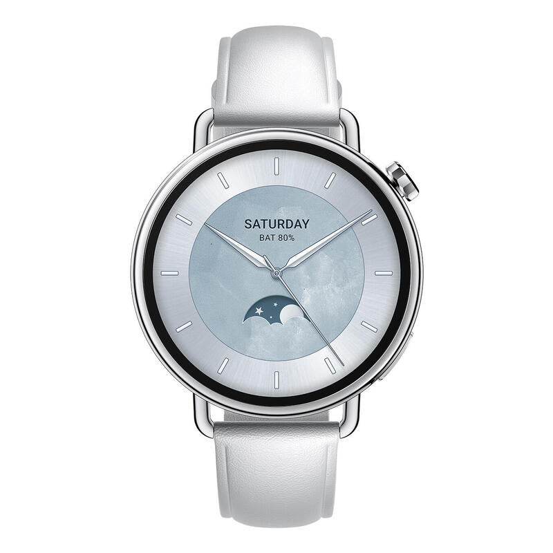 Xiaomi Watch S4 41mm Leather Strap, White